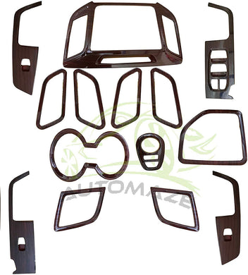 14 Pcs Wooden Interior for Hyundai creta