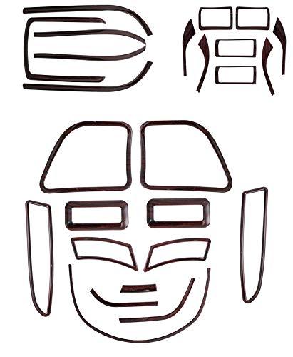 25Pcs Wooden Interior for Mahindra Xuv500