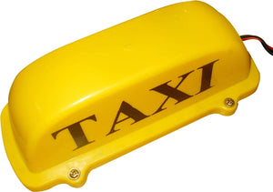 Yellow taxi light